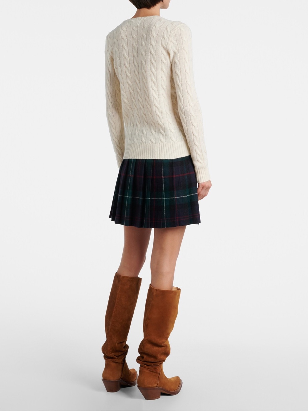 Polo Ralph Lauren Cable-Knit Wool Cashmere Blend Sweater - Picture 5 of 9